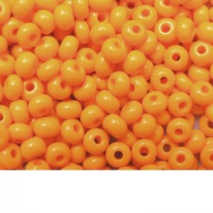 Seed Beads Opaque Light Orange