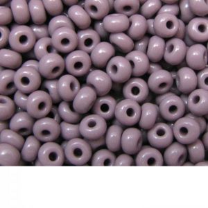 Seed Beads Opaque Mauve
