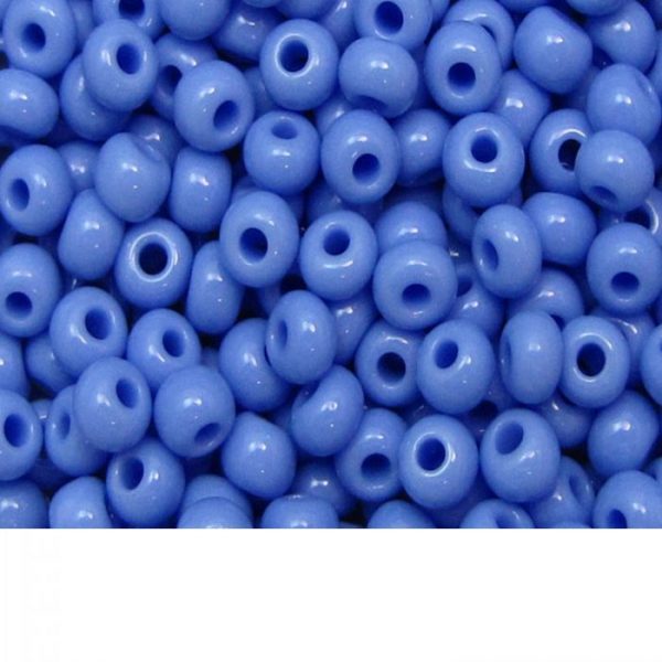 Seed Beads Opaque Powder Blue