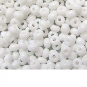 Seed Beads Opaque White
