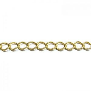 large curb chain base metal gold plated cc ir 1200