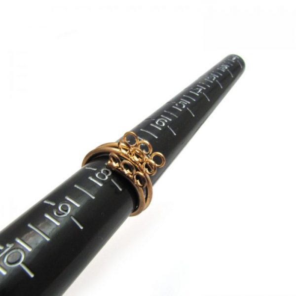 9 loop plated metal ring base
