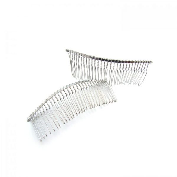 30 tooth metal hair comb
