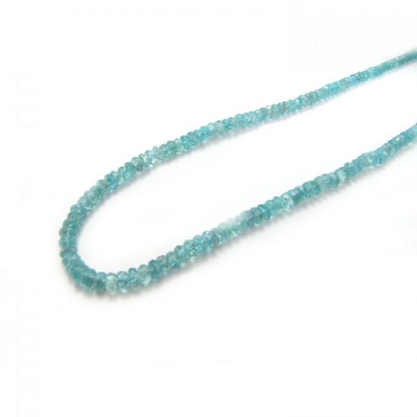 apatite 4mm round faceted strand