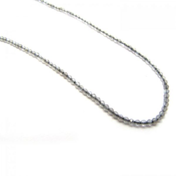 labradorite faceted 2mm strand