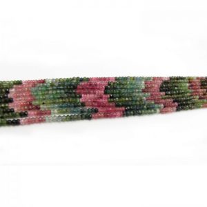 tourmaline 3mm round faceted bundle