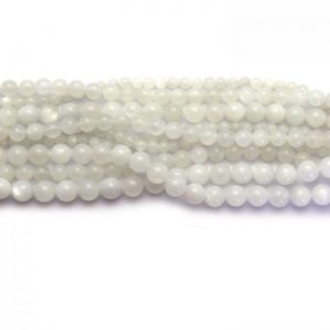 Moonstone strand smooth round stones group image