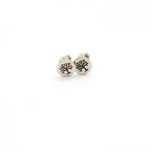 Sterling Silver Earring studs - Tree of life