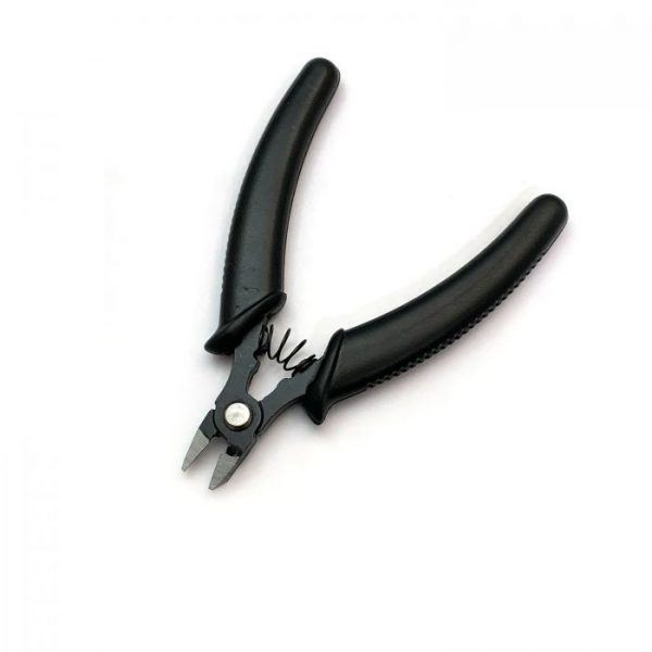 black handled cutting pliers