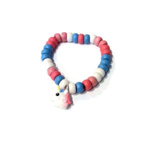 fun bracelet kit - blue white and pink