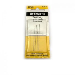 needles size 12 beading bead smith