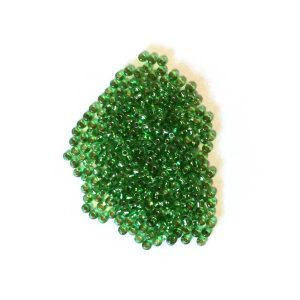 seed beads - light green silver lined