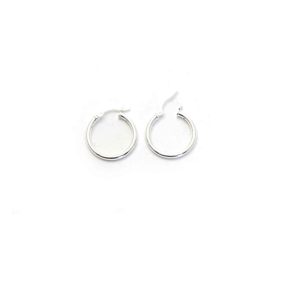 Sterling Silver clip hoop earrings