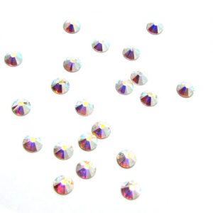 Swarovski Flatback Rhinestones in Crystal AB colour