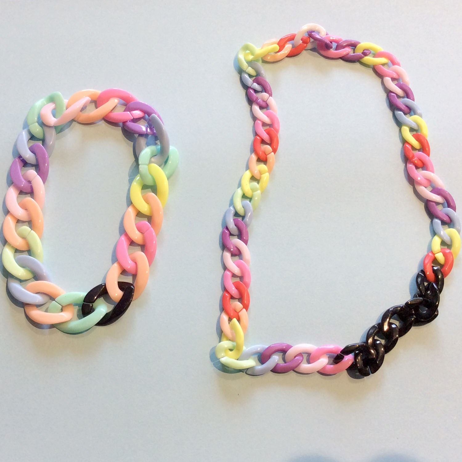 Creatology Pastel Plastic Chain Links - 400 ct