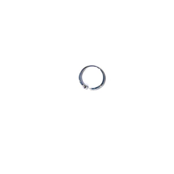 ring stainless steel leaf top view