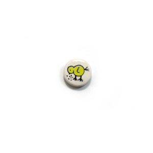 ceramic disc - chick bead