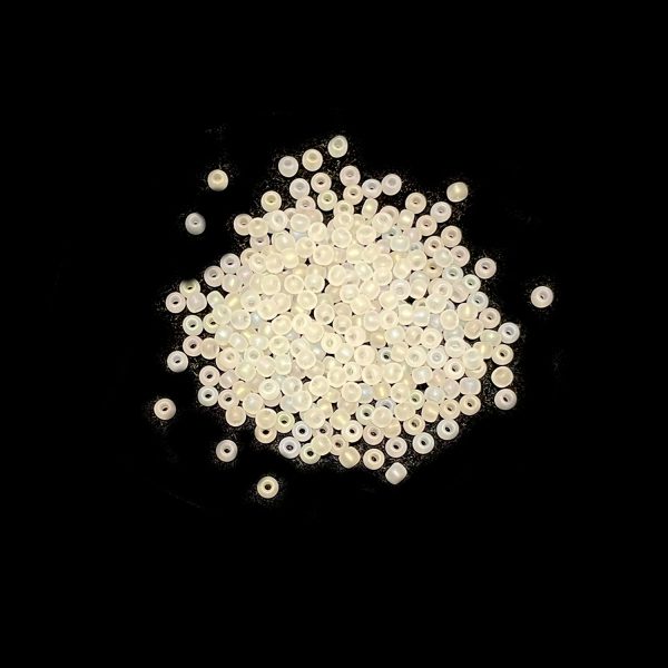 seed beads matte crystal AB