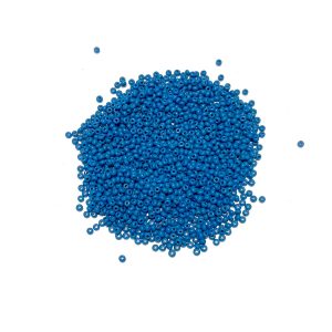seed beads - opaque denim