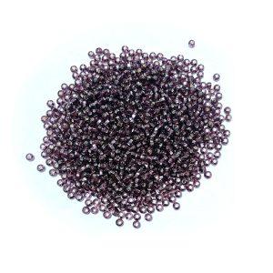 seed beads - silverlined amethyst