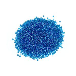 seed beads - silverlined dark aqua