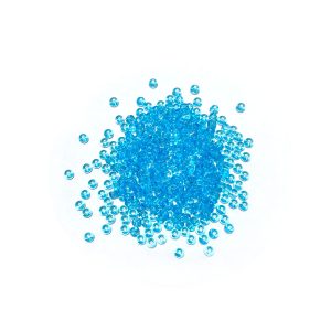 seed beads - transparent aqua