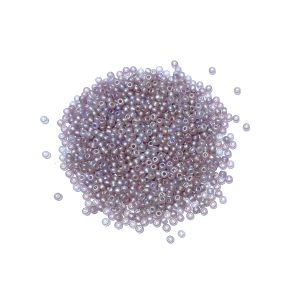 seed beads - transparent matte light amethyst AB (size 8)