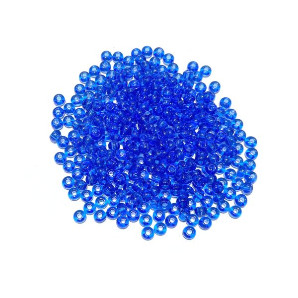 seed beads - transparent sapphire