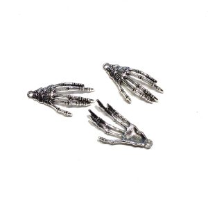 skeleton hand - base metal bead