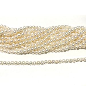 6-7mm potato freshwater pearl strand