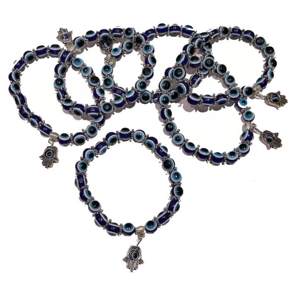 Elastic Evil Eye Bracelets