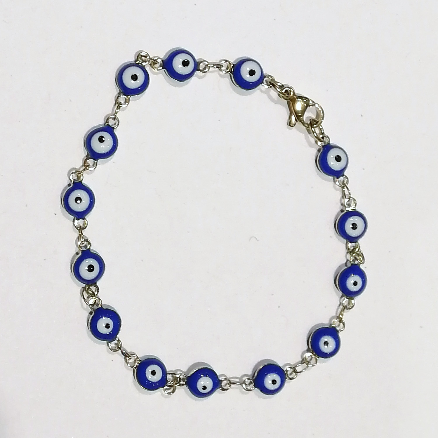 Evil Eye – Finished Bracelet – Base Metal