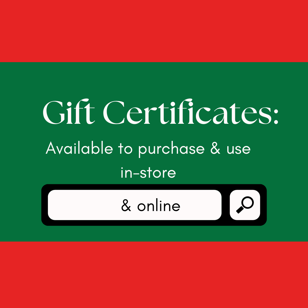 country beads gift certificates - available to purchase and use in store and online