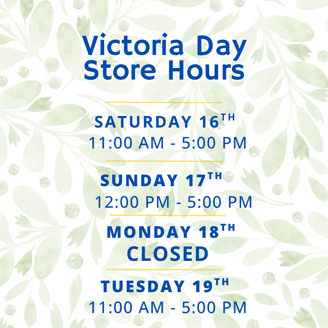 Country Beads Store Hours: Tuesday to Saturday 11am to 5pm, Sunday 12pm to 5pm, Monday Closed.