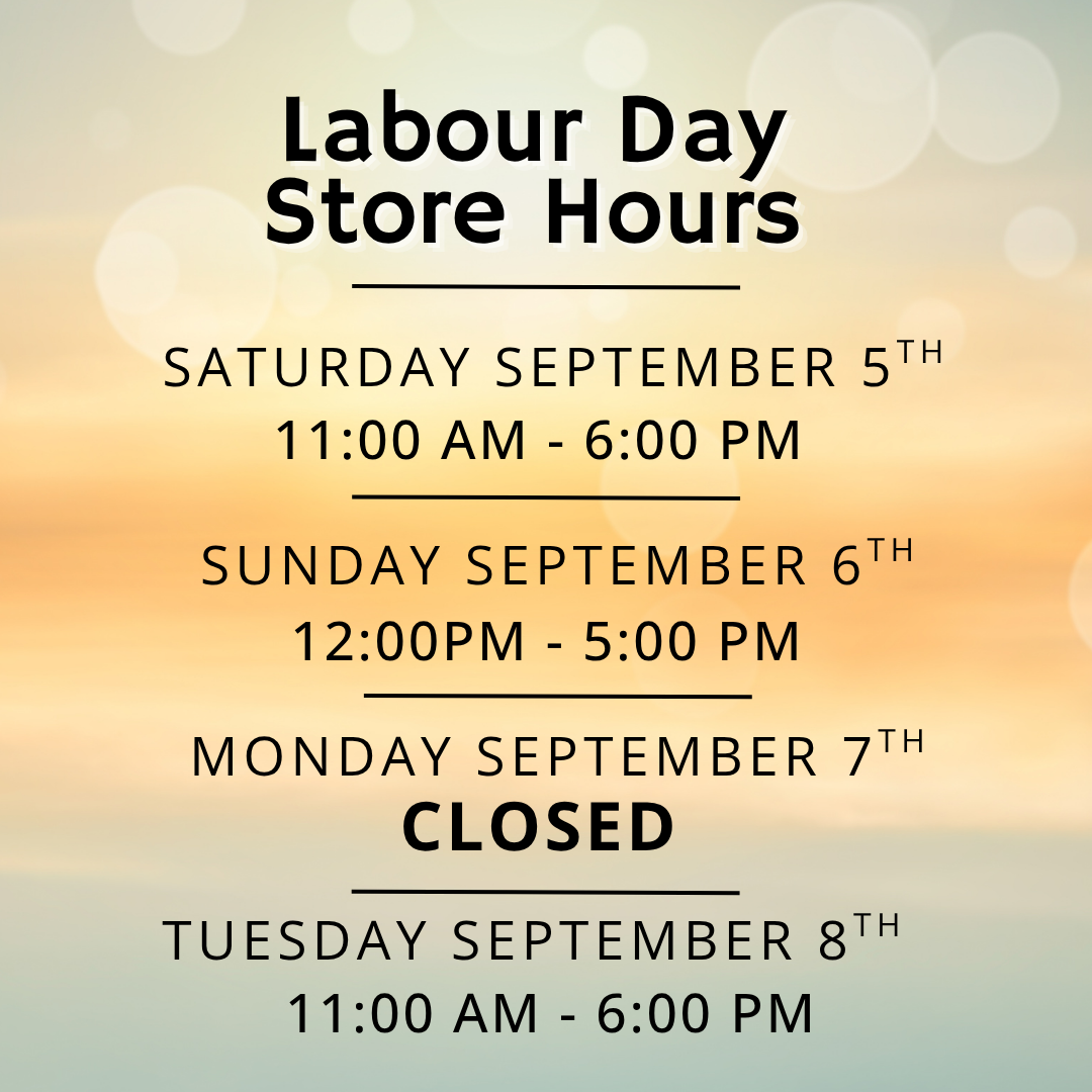 Country Beads Store Hours: Tuesday to Saturday 11am to 5pm, Sunday 12pm to 5pm, Monday Closed.